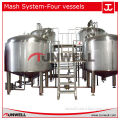 four vessels mash system/4 vessels mash system